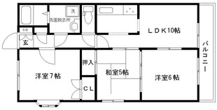 黒松クレストの物件間取画像